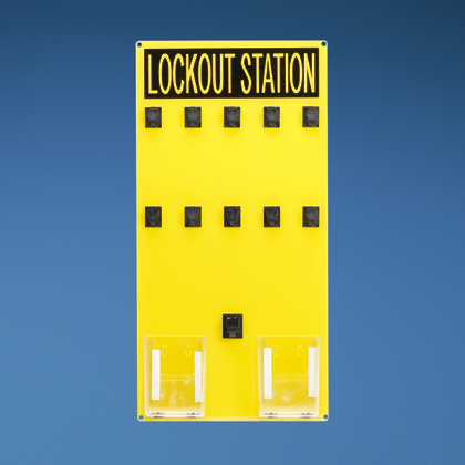 Typical 10-person Lockout Station