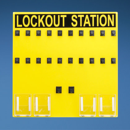 Typical 20-person Lockout Station
