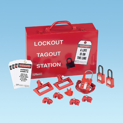 Typical Power and Panel Distribution Lockout Kit