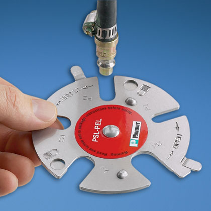 Typical Universal Pneumatic Disconnect Lockout Device